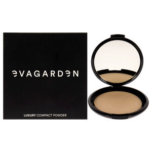 Luxury Compact Powder - 884 Soft Pink by Evagarden for Women 0.35 oz Powder